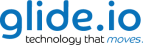 glide logo with tagline